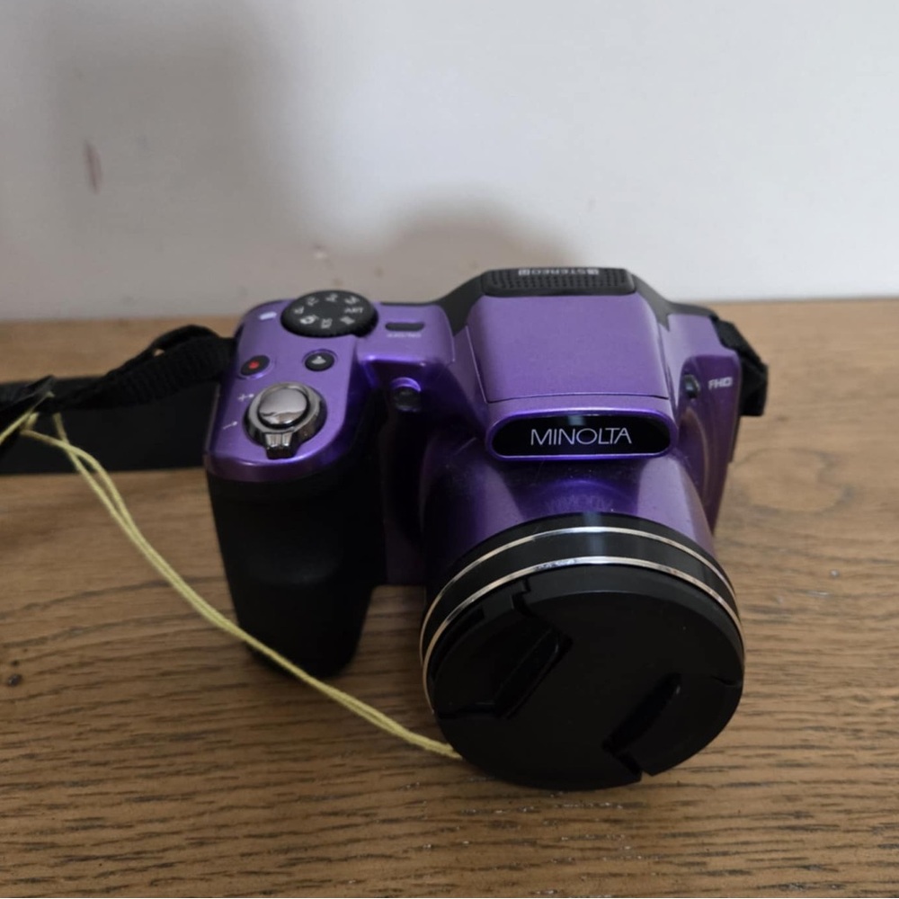 Minolta Purple Digital Camera